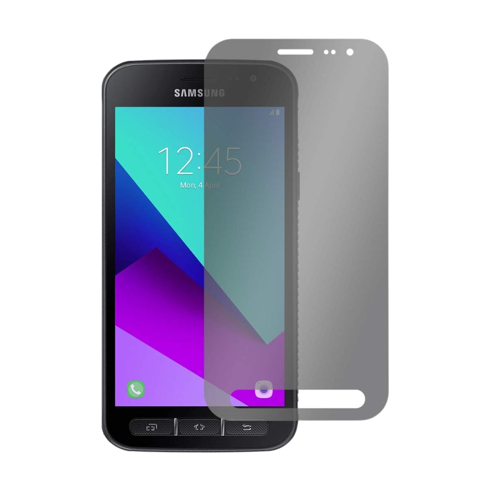 [Standard 9H][Privacy] Samsung Galaxy XCover 4s (G398) - 9H Hardness Anti-Spy Tempered Glass Screen Protector - i-Station Mobile Phone & Electronic Device Repair and Accessories