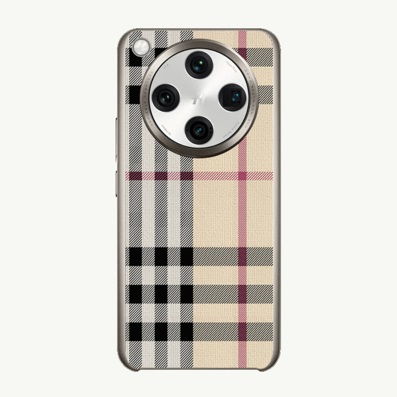 Load image into Gallery viewer, OPPO Find X8 Ultra (PKJ110, PKU110) - Electroplated Trendy Brand Plain Leather Fashion Phone Case - Polar Tech Australia
