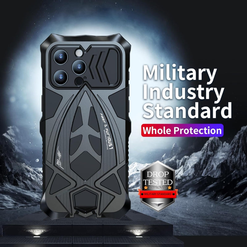 Load image into Gallery viewer, [Military-Grade Protection] [Metal Frame Bumper] Apple iPhone 13 / 13 Mini / 13 Pro / 13 Pro Max - Heavy Duty Shockproof Series Phone Case
