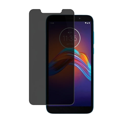 [Standard 9H][Privacy] Motorola Moto E6 Play - 9H Hardness Anti-Spy Tempered Glass Screen Protector