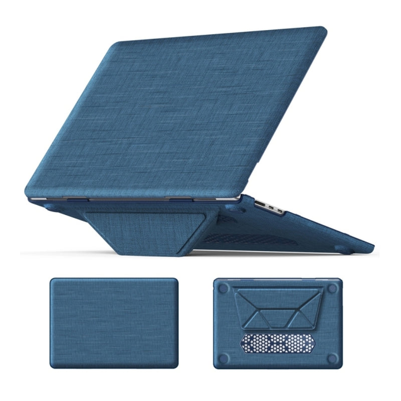 Load image into Gallery viewer, MacBook Air 13.6&quot; M2 &amp; M3 (A2681 &amp; A3113) - Fabric Foldable Stand Protective Case
