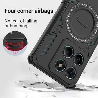 [Magsafe Compatible] Motorola Moto Edge 50/Fusion/Neo/Ultra/Pro - Military-Grade Cooling Shockproof Case - i-Station Mobile Phone & Electronic Device Repair and Accessories