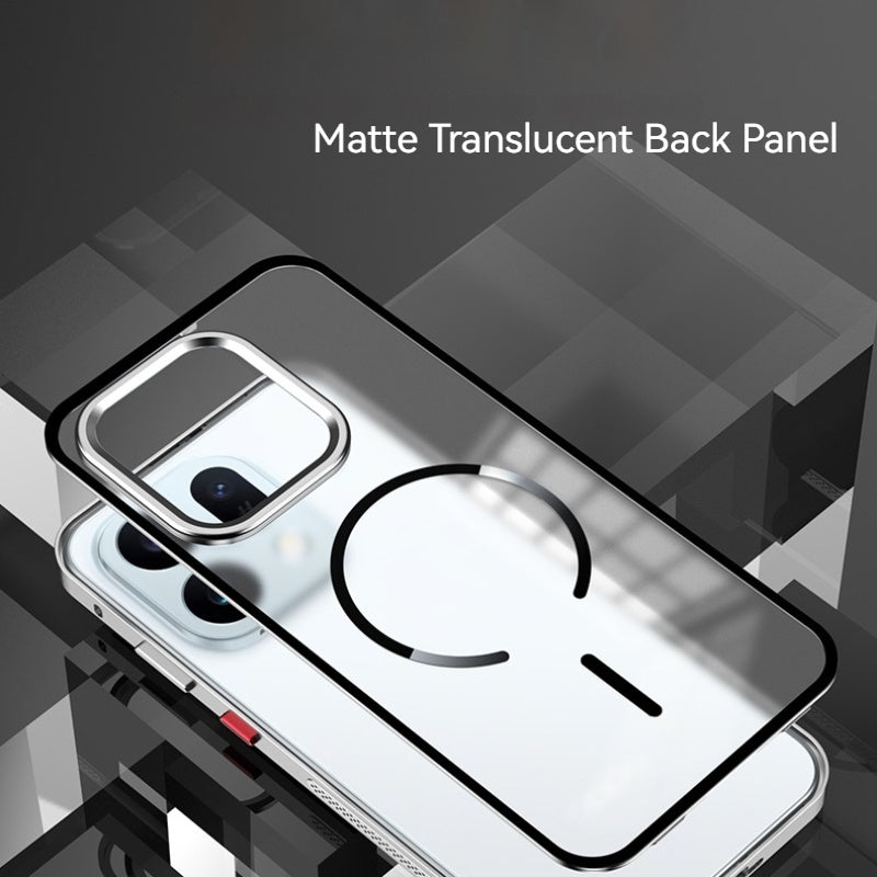 Load image into Gallery viewer, [Magsafe Compatible] OPPO Find X10 / Pro Max / E - Transparent Essentials Series Case With Metal Frame
