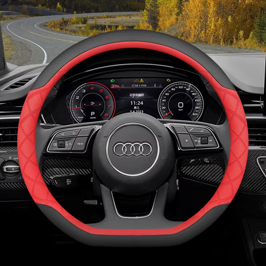 Audi Ultra-Thin Anti-Slip Steering Wheel Cover For A3, A4L, Q2L - i-Station Mobile Phone & Electronic Device Repair and Accessories