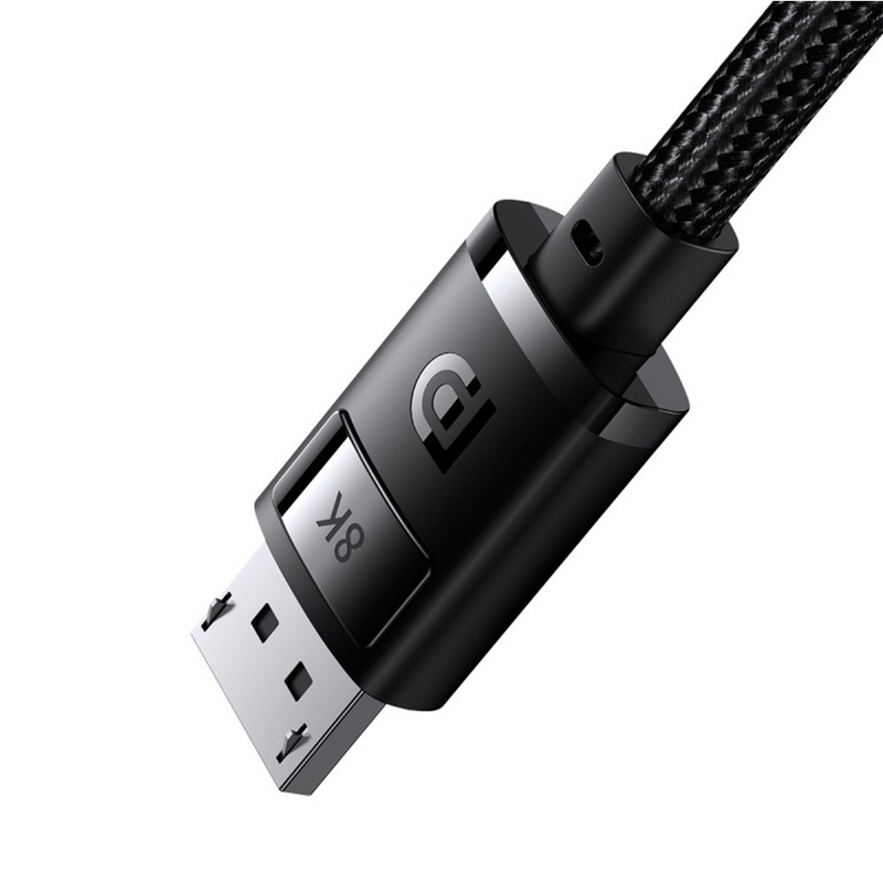 Load image into Gallery viewer, Baseus High Definition Series DP 8K to DP 8K Adapter Cable 2M - Cluster Black - i-Station Mobile Phone &amp; Electronic Device Repair and Accessories
