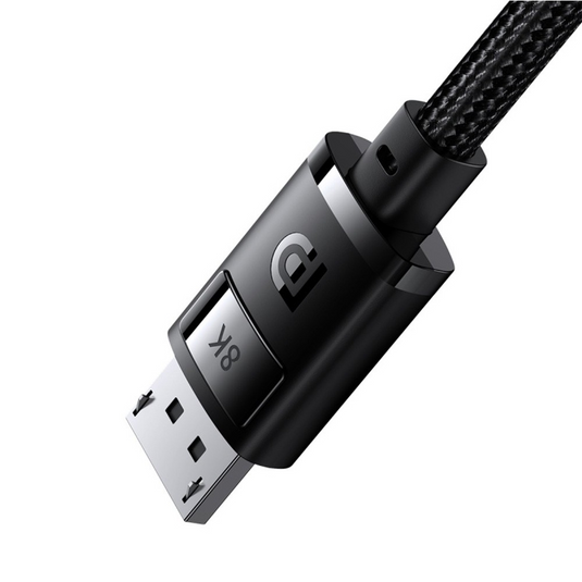 Baseus High Definition Series DP 8K to DP 8K Adapter Cable 2M - Cluster Black - i-Station Mobile Phone & Electronic Device Repair and Accessories