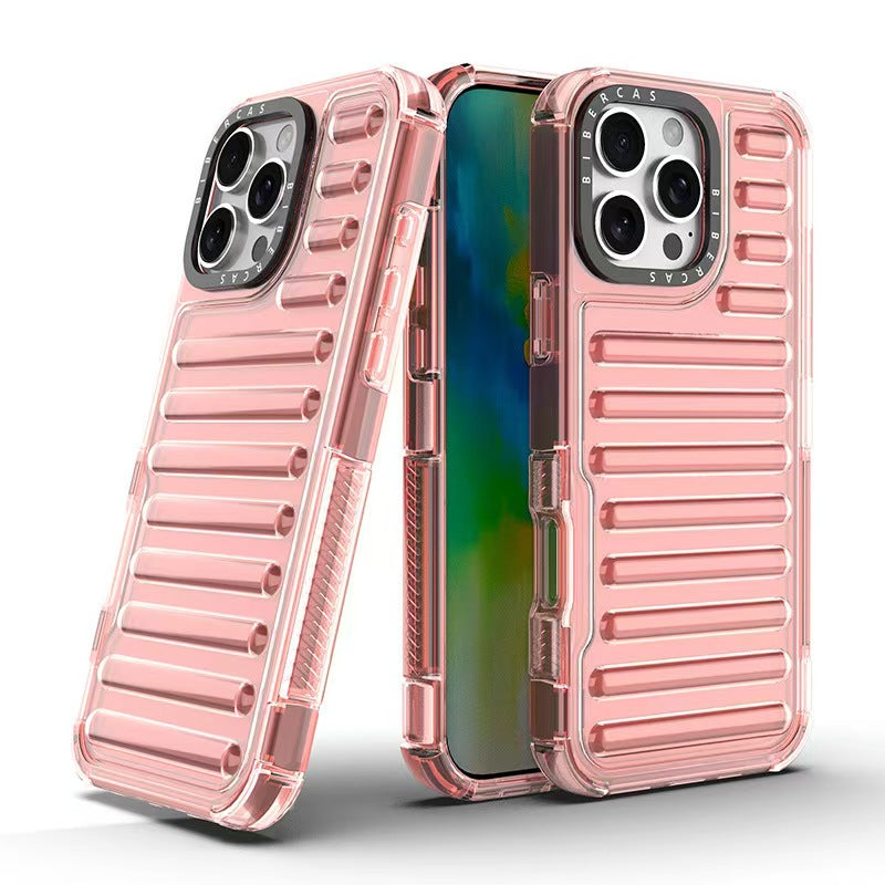 Load image into Gallery viewer, Apple iPhone 16/Plus/Pro/Pro Max Capsule Shockproof Transparent Full-Body Fashion-Forward Series Case
