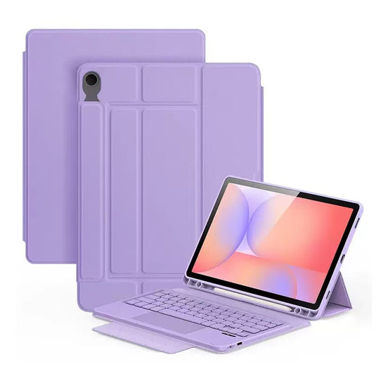 [With Touchpad] Samsung Galaxy Tab S9/S9 FE/S10 FE/S10 Lite 11" Detachable Standalone Wireless Keyboard Case