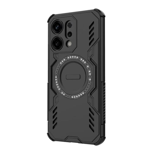 [Magsafe Compatible] OPPO Reno14/Pro 5G PC + TPU Magnetic Butterfly Armor Case With Hollow Heat Dissipation