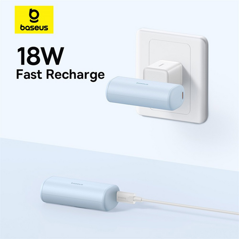 Load image into Gallery viewer, Baseus Compact Fast Charging Power Bank Type-C Edition 5000mAh 20W
