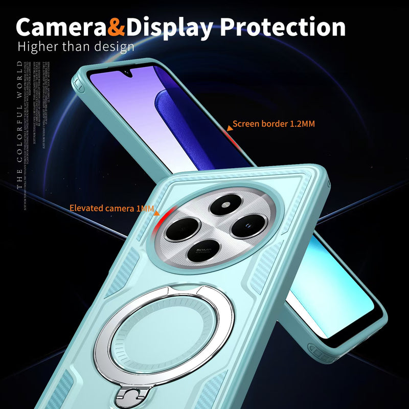 Load image into Gallery viewer, [Built-in Stand] Xiaomi Redmi 14C 4G Military-Grade Full Coverage Stand Series Case
