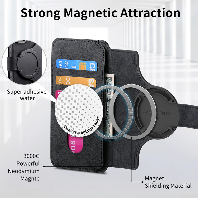 Load image into Gallery viewer, [With Card Slot] Realme GT 7 Pro 5G - Multi-functional Leather Wallet Case With Magnetic Flip Cover

