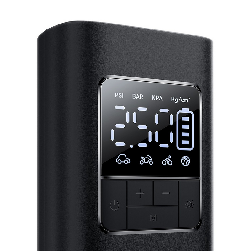 Load image into Gallery viewer, Baseus Super Mini Pro Series Wireless Car Inflator - Cluster Black
