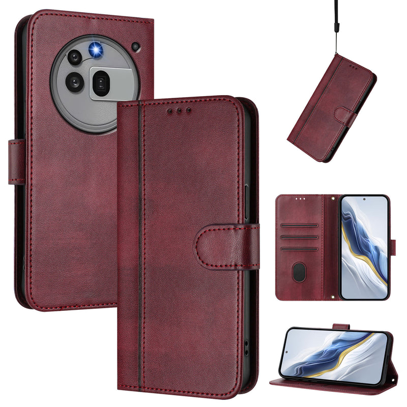 Load image into Gallery viewer, [With Card Slot][With Lanyard] Nothing Phone (3a)/Pro Multi Functional Leather Wallet Series Case - i-Station Mobile Phone &amp; Electronic Device Repair and Accessories
