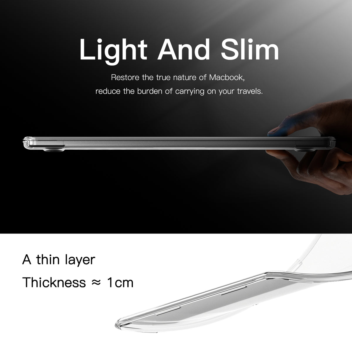 Apple MacBook Air 13.6" (A2681 & A3113) - Slim PC + TPU Scratch-Resistant Laptop Case - i-Station Mobile Phone & Electronic Device Repair and Accessories