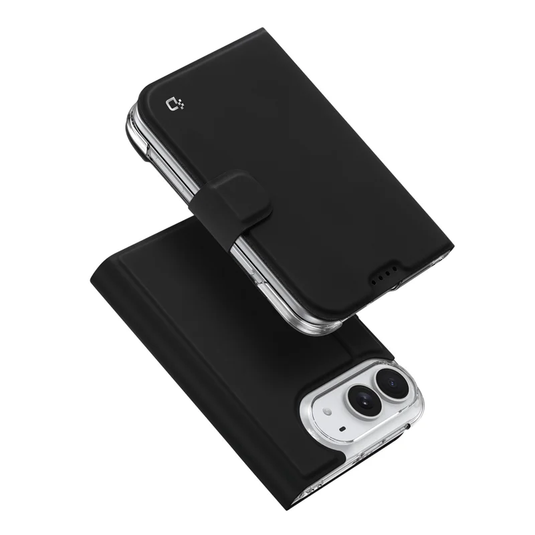 [With Card Slot] Apple iPhone Ultra (iPhone Fold)  DUX DUCIS Skin Pro Series Premium PU Leather Magnetic Flip Closure Case
