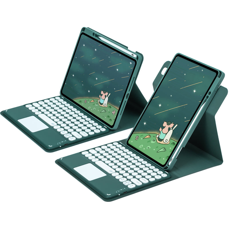 Load image into Gallery viewer, [Detachable] Apple iPad Pro 12.9-inch 3rd/4/5/6th Gen (2018/2020/2021/2022) Magnetic Touch Wireless Keyboard Case
