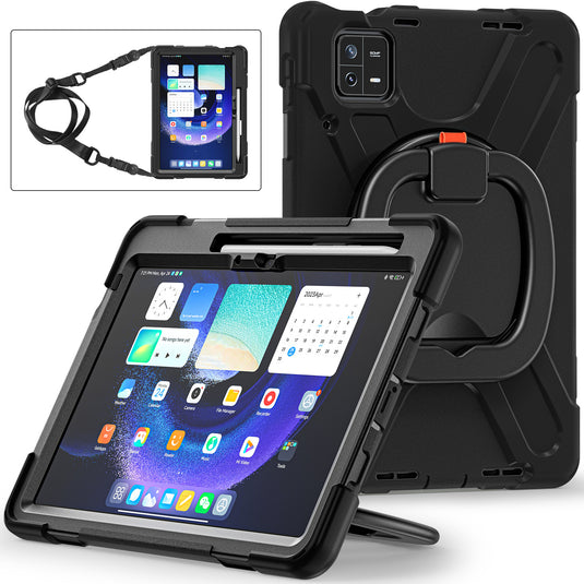 [Built-in Ring Bracket] Xiaomi Mi Pad 6/Pro 11’’ (2023) EVA Kid Friendly Heavy Duty Ring Holder Stand Case