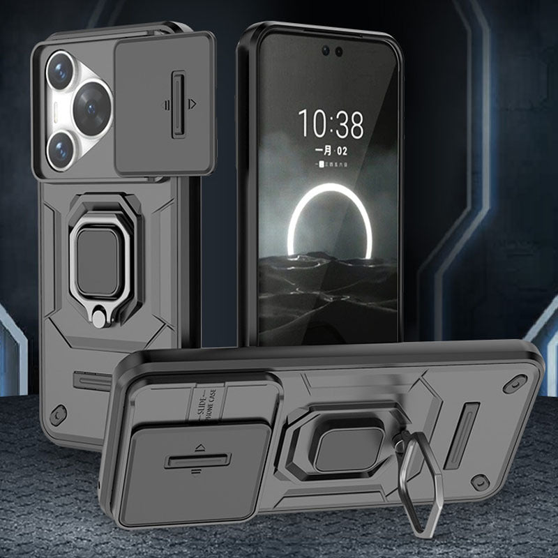 Load image into Gallery viewer, [Built-in 360-degree rotatabl bracket][Camera Cover] Huawei Mate 60/Pro/Pro+ Shield Shockproof Rugged Heavy Duty Case
