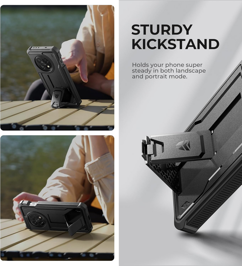 Load image into Gallery viewer, [Built-in Stand] OnePlus 13 - Heavy Duty Defender Armor Drop Proof Stand Case
