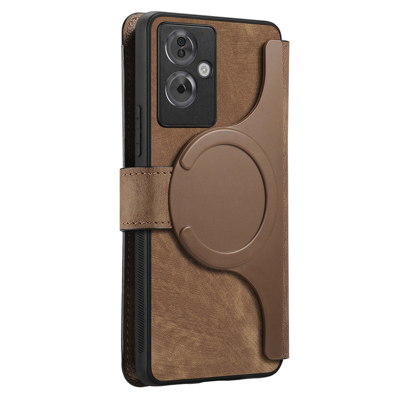 Load image into Gallery viewer, [With Card Slot] Realme 13 Pro / Plus 5G - Multi-functional Leather Wallet Case With Magnetic Flip Cover
