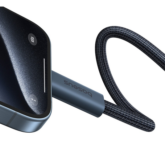 Baseus Flash Series 2 USB4 Full Featured Data Cable Type-C to Type-C 240W 1M-Cluster Black Compatible for iPhone 15 16 Series - i-Station Mobile Phone & Electronic Device Repair and Accessories