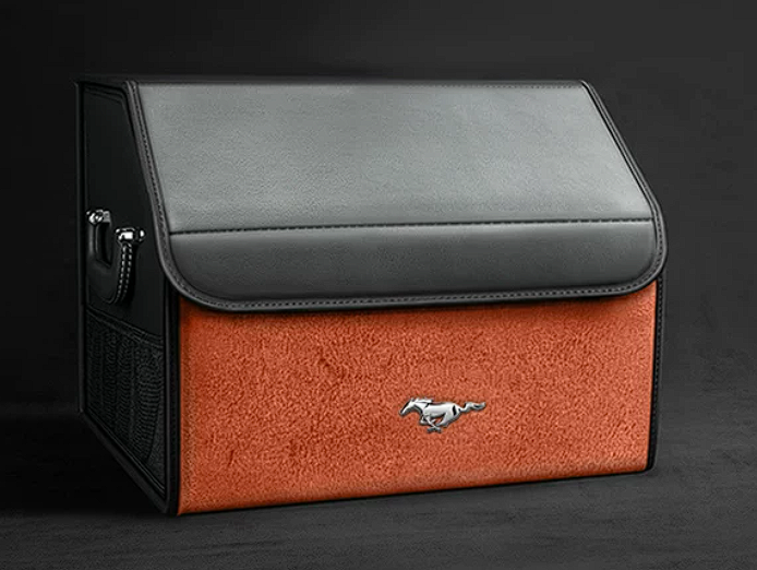 Load image into Gallery viewer, Ford Mustang &amp; Mustang Mach-E Trunk Storage Box – Foldable Car Cargo Organizer
