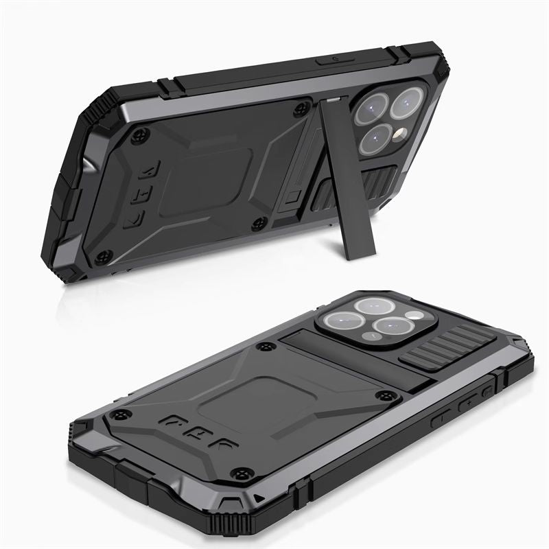 Load image into Gallery viewer, [Built-in Stand] Apple iPhone 16/Plus/Pro/Max - Military Grade Shockproof Lifeproof Series Case
