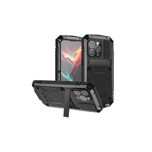 [Built-in Stand] Apple iPhone 16/Plus/Pro/Max - Military Grade Shockproof Lifeproof Series Case