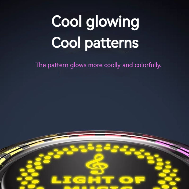 Load image into Gallery viewer, Car RGB Voice Control Synchronous Rhythm Light Colorful Music Ambient Magnetic Light
