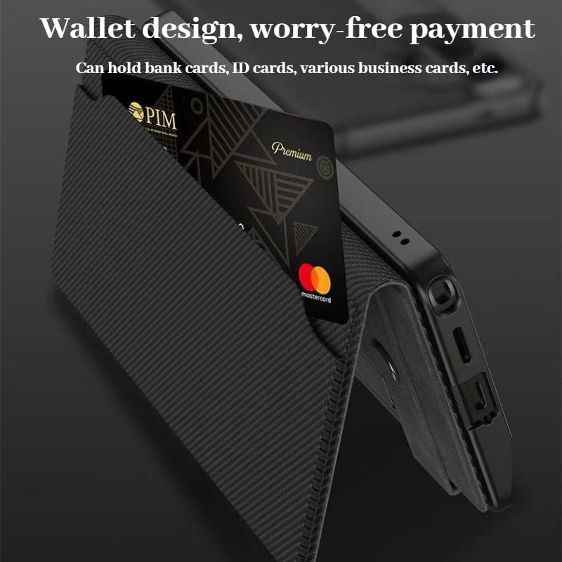 Load image into Gallery viewer, [With Card Slot] Samsung Galaxy S26 Ultra - Business Style Matte Leather Flip Magnetic Clasp Wallet Case
