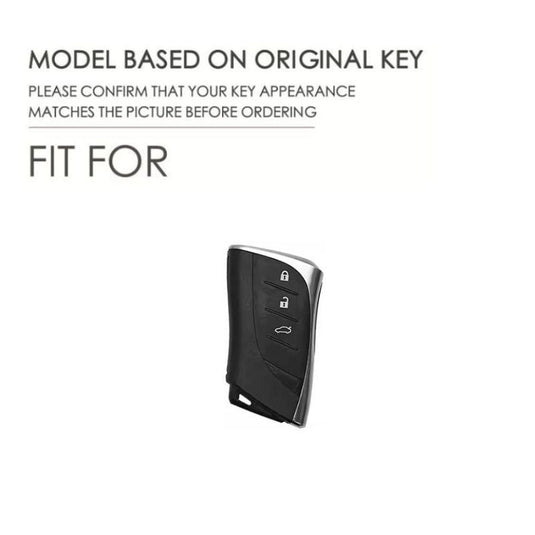 Lexus Genuine Leather Car Key Fob Case Cover For ES350, LC500, LS500, UX200, GX460