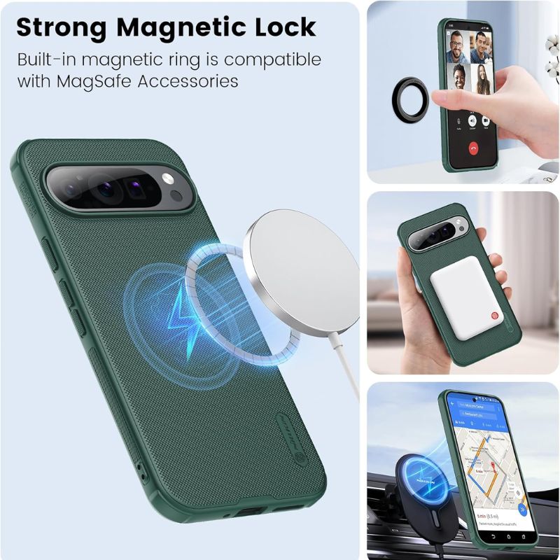 Load image into Gallery viewer, [Magsafe Compatible] Google Pixel 9/Pro/XL - Nillkin Magnetic Matte Slim Phone Case
