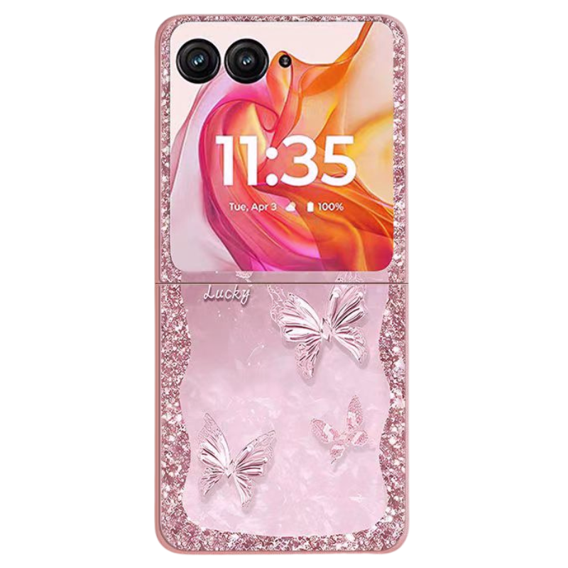 Load image into Gallery viewer, Motorola Moto Razr 50/Ultra Ultra-thin Glitter Full Protective Shockproof BlingBling Series Case
