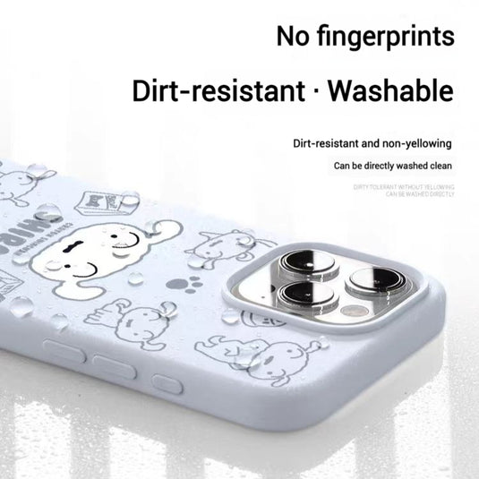 [Magsafe Compatible] Apple iPhone 14/Pro/Plus/Pro Max Cartoon Liquid Silicone Anti-drop Dirt-resistant Essentials Series Case