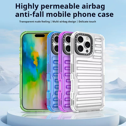 Apple iPhone 16/Plus/Pro/Pro Max Capsule Shockproof Transparent Full-Body Fashion-Forward Series Case