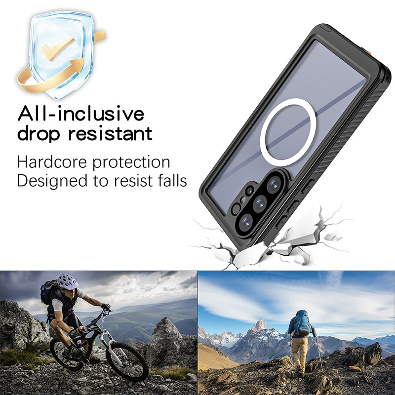 Load image into Gallery viewer, [Magsafe Compatible][FS Series] Samsung Galaxy S26 &amp; Plus &amp; Ultra - Redpepper Full Covered Waterproof Heavy Duty Tough Armor Case
