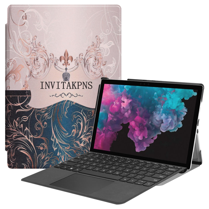 Load image into Gallery viewer, [With Pen Slot] Microsoft Surface Go 1/2/3 - Business PU Leather Flip Cover Shockproof Case
