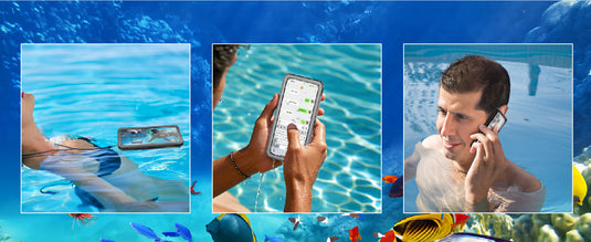 [Up to 6.9"] Redpepper Universal Self-Check Waterproof Phone Case