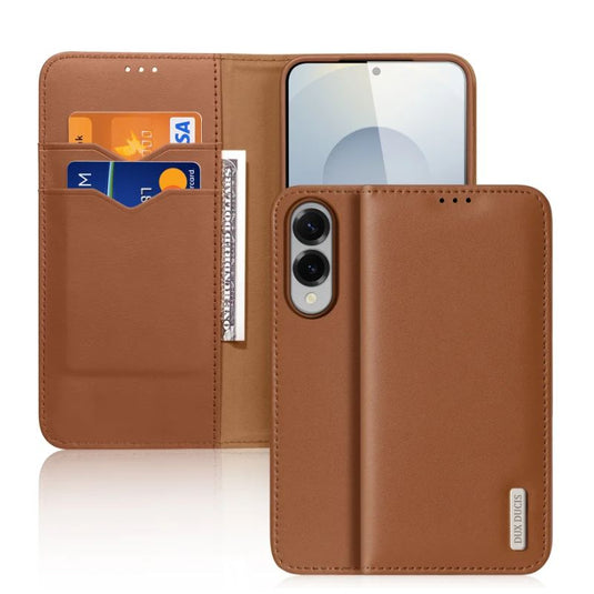 [With Card Slot] Samsung Galaxy S25 Edge (SM-S937) Multi-functional Genuine Leather Flip Cover Case
