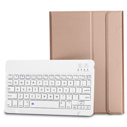 [Detachable] Apple iPad Air 3 10.5'' 3rd Gen (2019) & Pro 10.5-inch 2nd Gen (2017) Wireless Keyboard Flip Leather Case