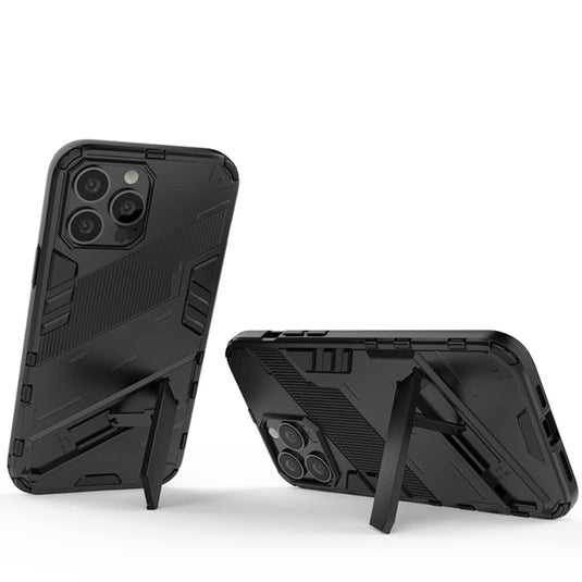 [Hidden Stand] Apple iPhone 14 / Plus / Pro / Pro Max Shockproof Mechanics Series Stand Case