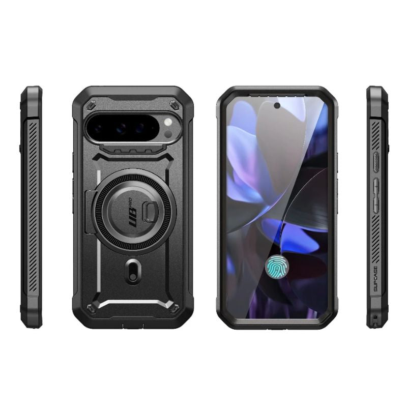 Load image into Gallery viewer, [Built in Stand &amp; Screen Protector] Google Pixel 9/Pro/XL - SUPCASE Military Grade Magnetic Heavy Duty Rugged Case
