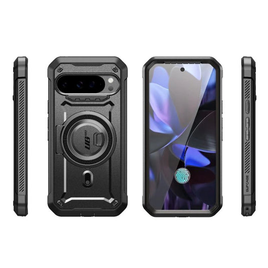 [Built in Stand & Screen Protector] Google Pixel 9/Pro/XL - SUPCASE Military Grade Magnetic Heavy Duty Rugged Case