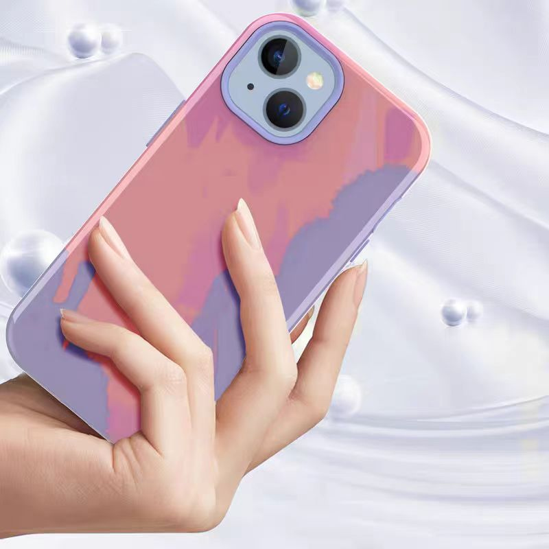 Load image into Gallery viewer, Apple iPhone 14/Pro/Pro Max/Plus 3-in-1 Silicone Dual-sided Shockproof Fashion-Forward Series Case
