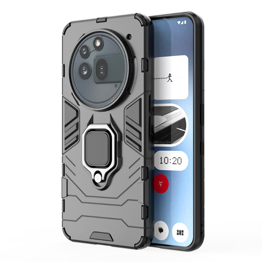 [Built-in Stand] Nothing Phone (3a)/Pro - Shockproof Military Grade Armor TPU Dual-Layer Full Body Case - i-Station Mobile Phone & Electronic Device Repair and Accessories