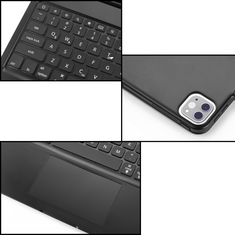 Apple iPad 7/8/9 10.2'' 7/8/9th Gen (2019/2020/2021) 360° Rotating Wireless Touchpad Keyboard Flip Cover Case - i-Station Mobile Phone & Electronic Device Repair and Accessories