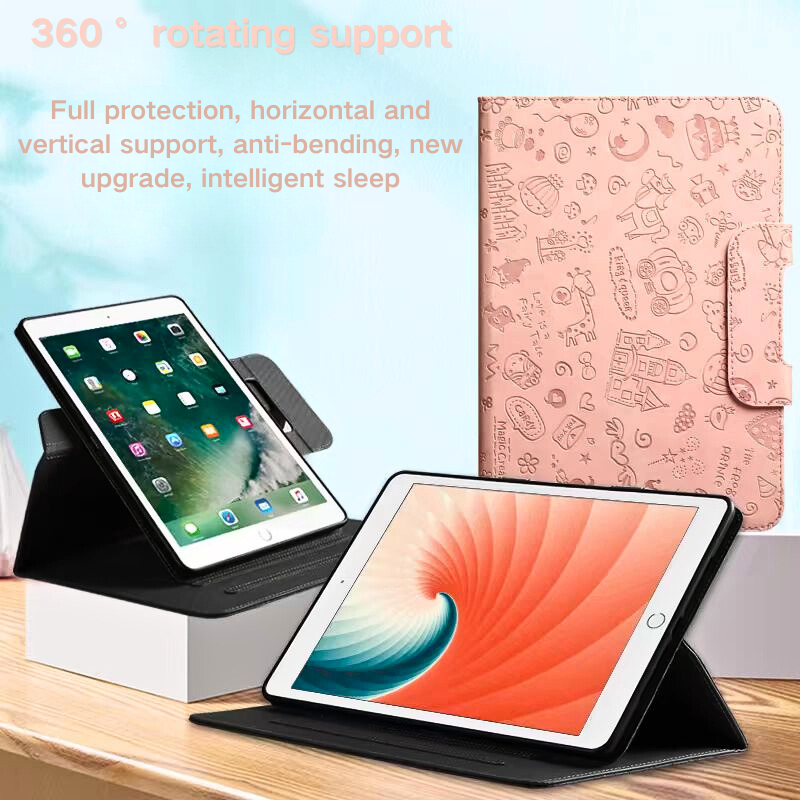 Load image into Gallery viewer, Apple iPad Air 4/5 10.9&#39;&#39; 4/5th Gen (2020/2022) Smart 360° Degree Rotate Stand Leather Case
