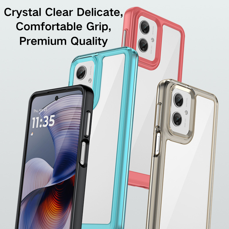 Load image into Gallery viewer, Motorola Moto G55 5G TPU High Transparency Shockproof Essentials Series Case
