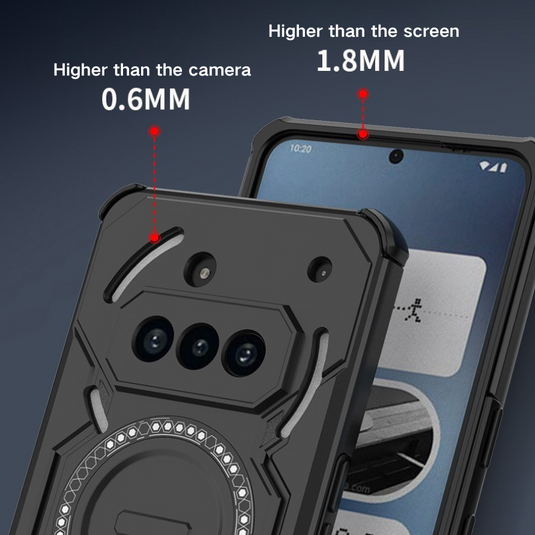 [Magsafe Compatoble] Nothing Phone (3a)/Pro - Military-Grade Cooling Shockproof Case - i-Station Mobile Phone & Electronic Device Repair and Accessories